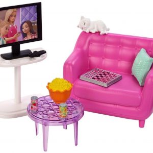 Barbie TV, Sofa & Accessories FXG36